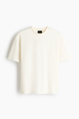 Camiseta interlock Loose Fit - H&m фото 4