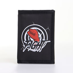 Кошелёк детский на липучке «Выбражулька», чёрный