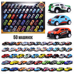 Набор машин "Скоростной патруль" металл, в коробке