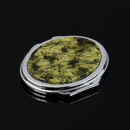 Зеркало Каменный блик, 7,1х6,3х1,1 см, змеевик - Simaland фото 3