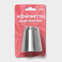 Насадка кондитерская KONFINETTA Безе, d=4.2 см, выход 2.7 см, нержавеющая сталь  фото 6