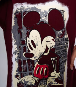 Футболка #КТ6-62, бордовый