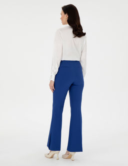 Saks Flare Fit Kuma_ Pantolon