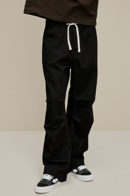 Pantalon de sarga Loose Fit - H&m фото 3