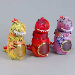 Цена за 5 шт. Конфетница «Динозавр», 18 см, цвета МИКС