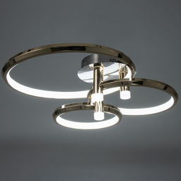 Люстра «Лентес» 3хLED 152 Вт золото 76×60×23 см BayerLux