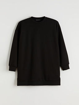 Bisiklet Yaka Kad?n Sweatshirt Tunik