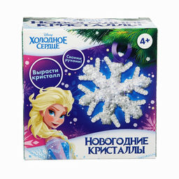 Выращивание новогодних кристаллов Холодное сердце. Эльза, набор для опытов - Disney фото 8