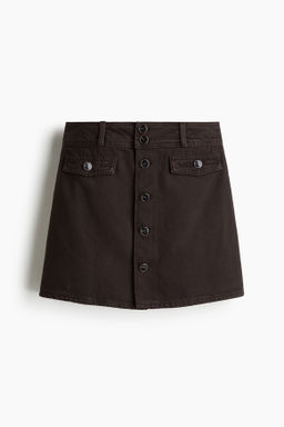 Minifalda evas? en denim