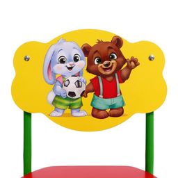 Стул детский Зверята, регулируемый, МИКС - Zabiaka фото 4