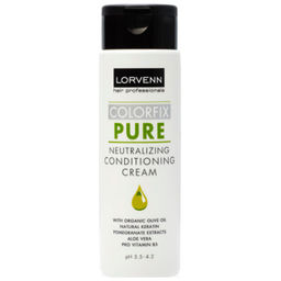 Нейтрализующий кондиционер после окрашивания волос Colorfix Pure Neutralizing Conditioning Cream 1400077 - LORVENN фото 2