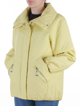 BM8819 YELLOW Куртка демисезонная женская (50 гр. синтепон)