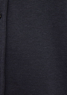 Siyah Orme Gomlek - Mavi фото 6