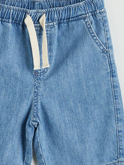 Basic Cepli Erkek ?ocuk Jean ?ort