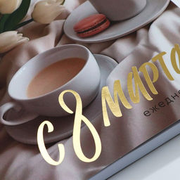 Ежедневник С 8 Марта, А5+, 100 листов, мягкая обложка, софт-тач