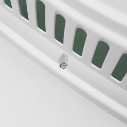 Переноска для животных пластиковая с металлической дверью 47х32,5х30 см, вес до 9 кг, голубая 9343 - Пижон фото 11