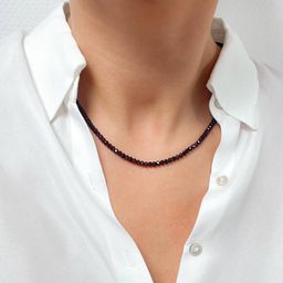 Колье из Граната (Пироп) 40 см +
