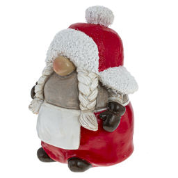 Фигурка декоративная "Гном", L10 W8 H13 см, 2в.