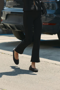 PANTAL?N TOBILLERO STRETCH / Negro