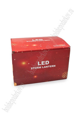 Набор фонариков светодиодных на батарейках 12 см (12 шт) SF-7553, №1 (теплый свет)