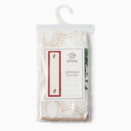 Дорожка Этель Christmas wreath« 40×149 см, 100% хлопок, саржа 190 г/м²