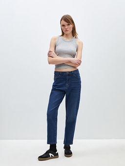 Straight Kad?n Jean Pantolon