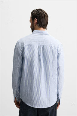 COTTON - LINEN SHIRT - Zara фото 3