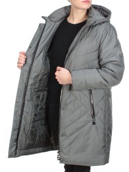93-613M DARK GRAY Куртка зимняя женская LANKON (верблюжья шерсть) - Fashion фото 7