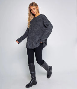 Джемпер #КТ2630, графит