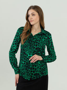 Эффектная вискозная рубашка - Трика фото 2