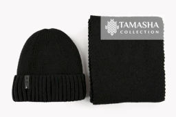 Комплект мужской Давид (шапка бини+шарф)