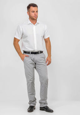 Сорочка мужская короткий рукав GREG 503/109/1254/Z  фото 5