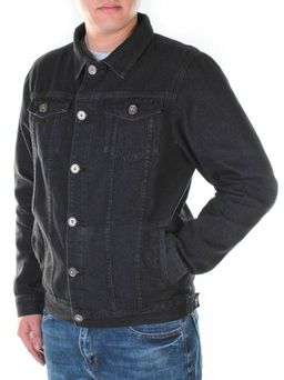 VH5915 DK. GRAY Куртка джинсовая мужская VH JEANS - Фабричный китай фото 2