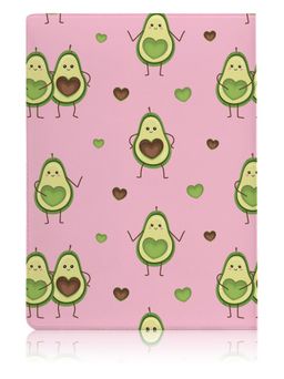 ОБЛОЖКА ДЛЯ ПАСПОРТА Avocado in love, плотность 560 мкм