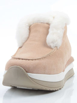 04-5521-2 APRICOTS Ботинки зимние женские (натуральная кожа, 100% шерсть)