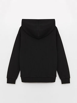 Mickey Mouse Bask?l? Uzun Kollu Erkek ?ocuk Hoodie - Waikiki фото 2