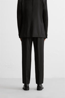 100% WOOL SUIT TROUSERS - Zara фото 3