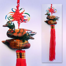 Узел удачи Уточки мандаринки