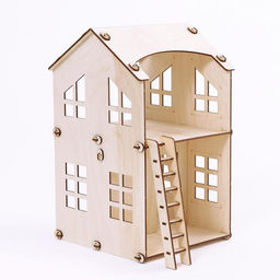 Конструктор из дерева Домик «Счастье»