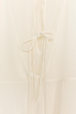 BLUSA VOLANTES ZW COLLECTION / Crudo - Zara фото 9