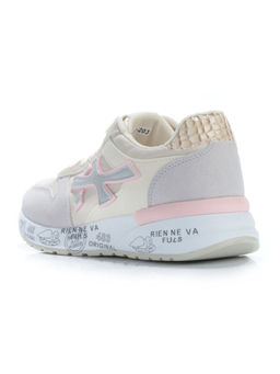 05-6026-203 BEIGE/GRAY Кроссовки женские (искусственные материалы) - No name фото 7