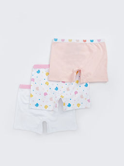 Bask?l? K?z ?ocuk Boxer 3l? - Waikiki фото 2