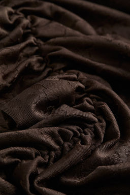 Vestido drapeado con cuello perkins - H&m фото 2