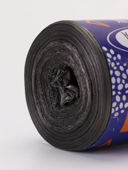 Мешки для мусора в рулоне 60 л, черные, ПНД, 9 мкм, 50 шт