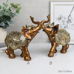 Статуэтка Слон 28 см / XL18394AB /уп 12/ - ГалеонТрейд фото 5