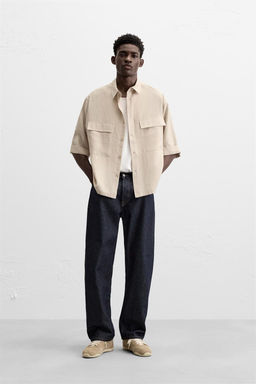 LYOCELL BLEND SHIRT - Zara фото 2