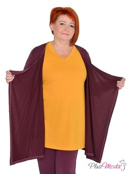 Кардиган Модель №1143 размеры 44-84 - Plusmoda фото 4