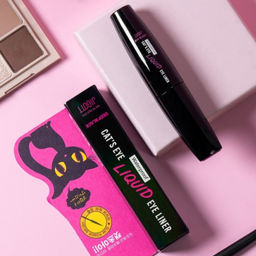 Jigott Водостойкая жидкая подводка для глаз / Cats Eye Waterproof Liquid Eyeliner Deep Black, глубокий черный