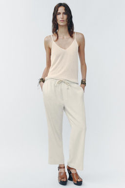 ZW COLLECTION JOGGER TROUSERS - Zara фото 17