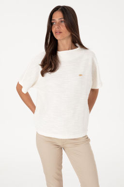 Kad_n Ekru Ti__rt Sepette S_rpriz _ndirim - U.s. polo assn фото 3